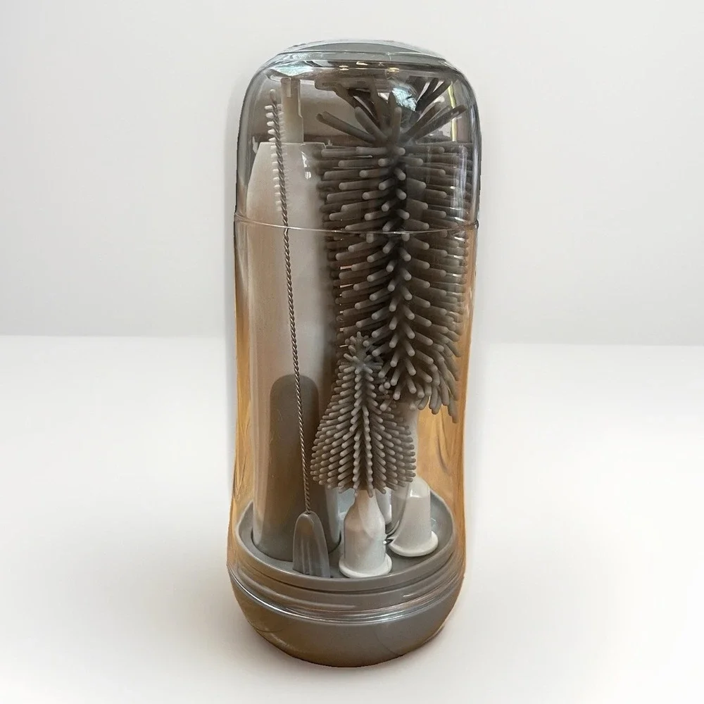 Orzbow Baby Bottle Straw Brush Cleaning Sterilizing Set Rechargeable Travel